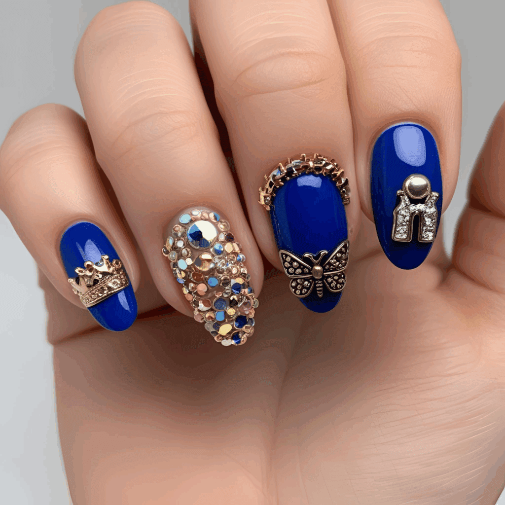 Charm-Covered Manicures