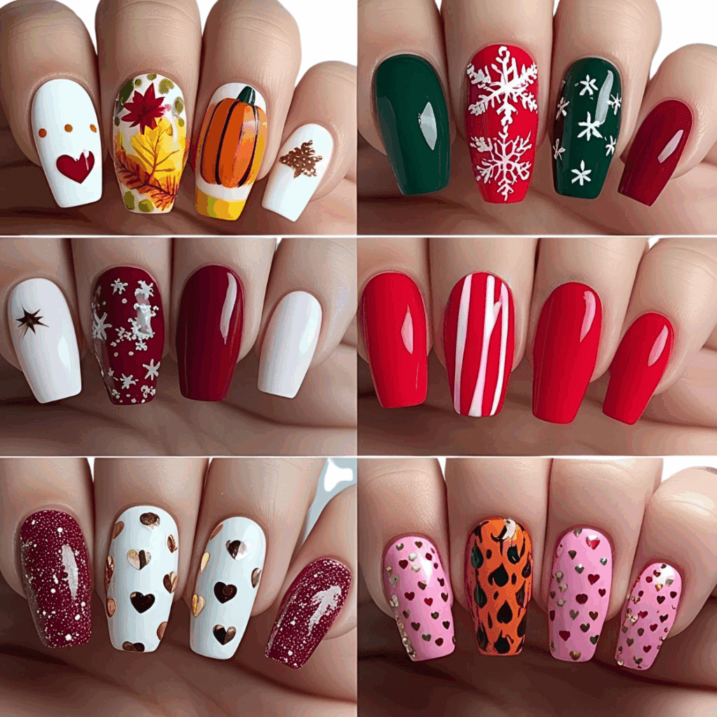 Seasonal & Trendy Acrylic Nails Ideas