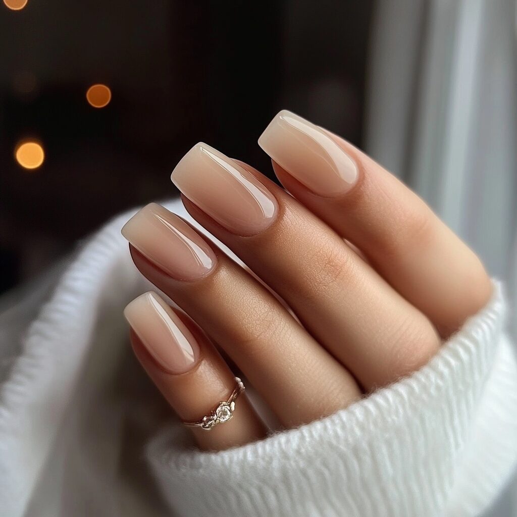 sonjaxxx_manicure_Short_square_acrylic_nails_classic_and_neat_classic