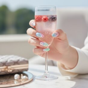 popular cute acrylic nails - featured design